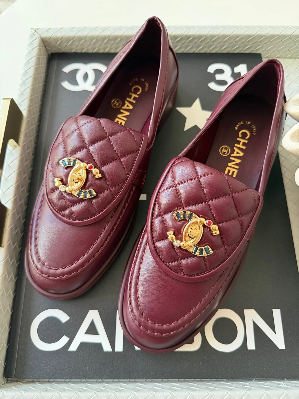 CHANEL these loafers